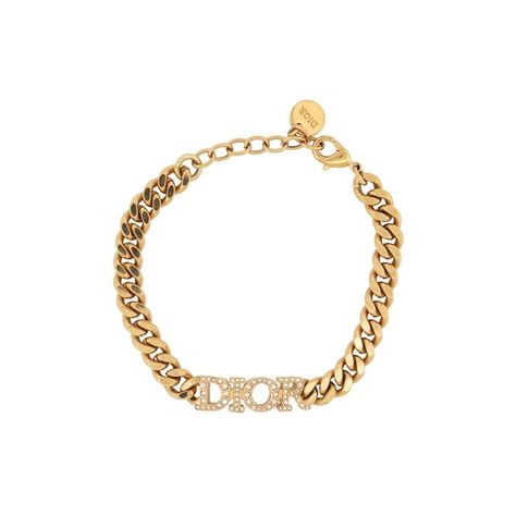 dior gourmette bracelet|christian dior bracelet selfridges.